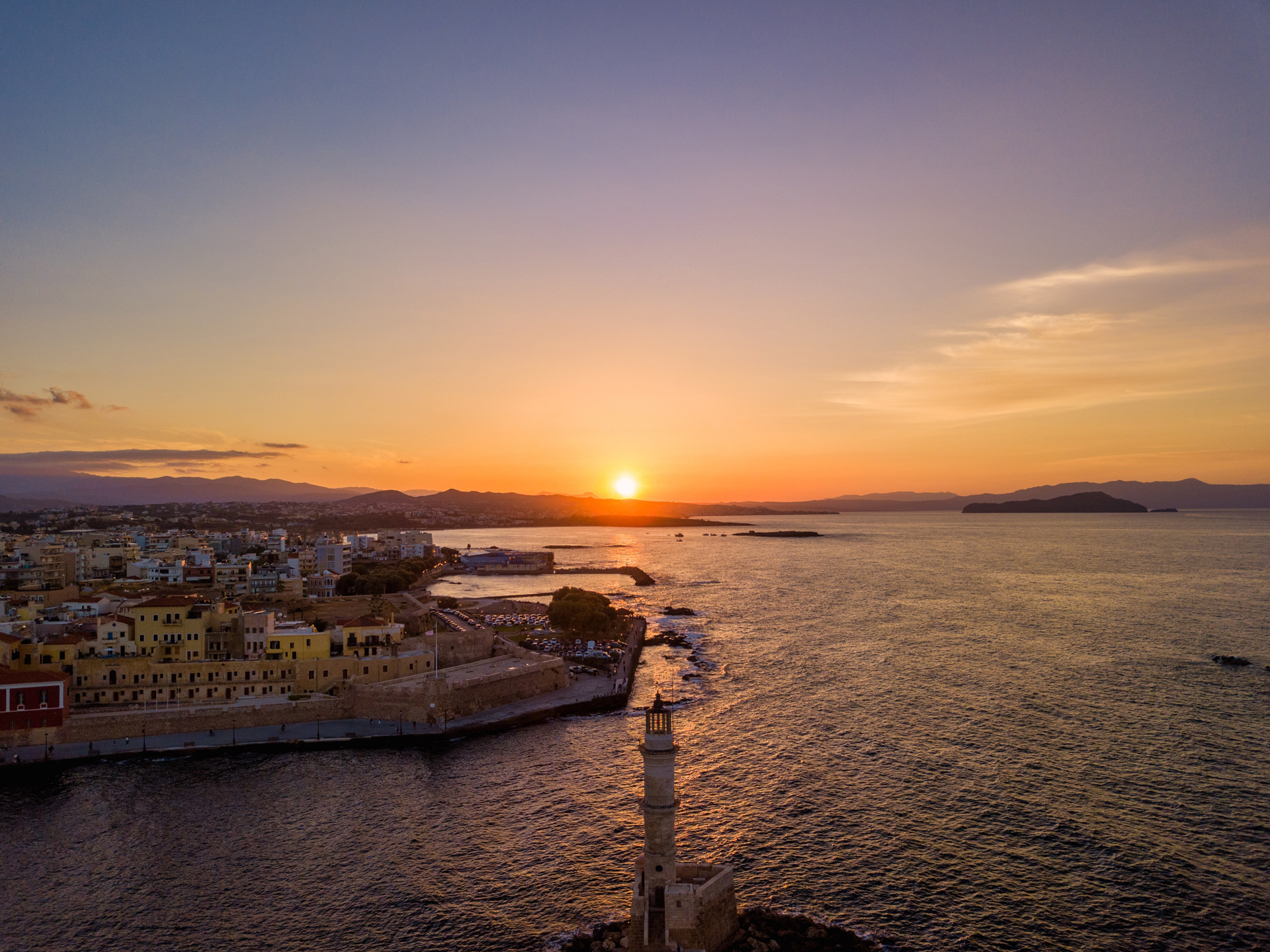 Chania-Old-Town-Aerial